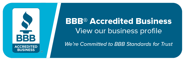 BBB Accredited Business - We're Committed to BBB Standards for Trust